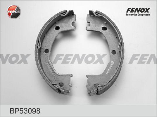 Fenox BP53098 - Комплект тормозных колодок, барабанные avtokuzovplus.com.ua