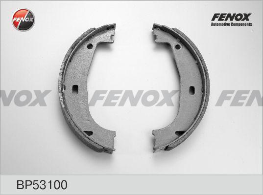 Fenox BP53100 - Комплект гальм, барабанний механізм autocars.com.ua