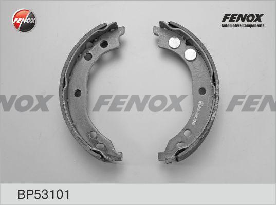 Fenox BP53101 - Комплект гальм, барабанний механізм autocars.com.ua