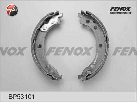 Fenox BP53101 - Комплект тормозных колодок, барабанные avtokuzovplus.com.ua