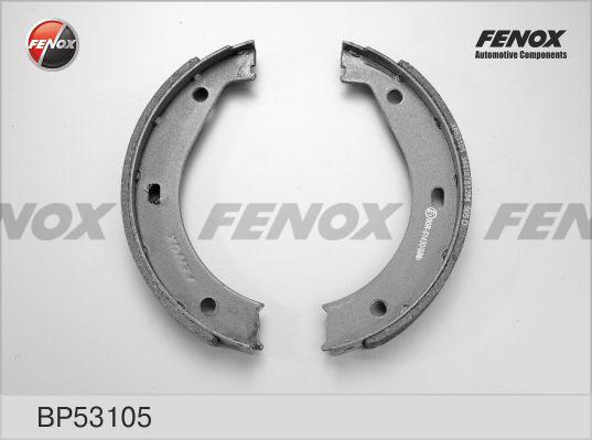 Fenox BP53105 - Комплект гальм, барабанний механізм autocars.com.ua