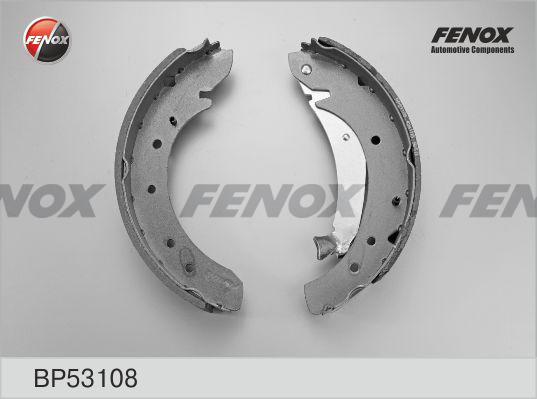 Fenox BP53108 - Комплект гальм, барабанний механізм autocars.com.ua