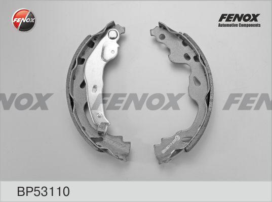 Fenox BP53110 - Комплект тормозных колодок, барабанные avtokuzovplus.com.ua