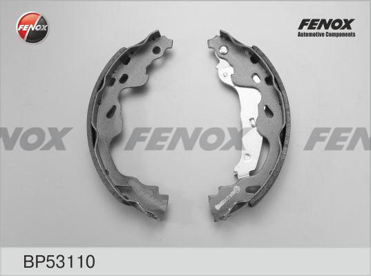 Fenox BP53110 - Комплект гальм, барабанний механізм autocars.com.ua