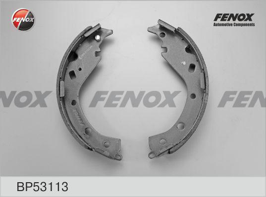 Fenox BP53113 - Комплект гальм, барабанний механізм autocars.com.ua