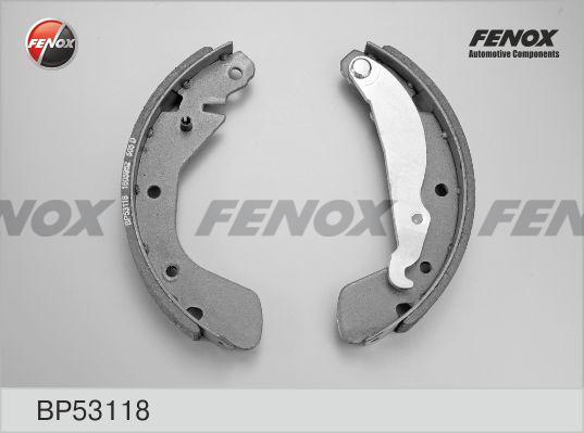 Fenox BP53118 - Комплект тормозных колодок, барабанные avtokuzovplus.com.ua