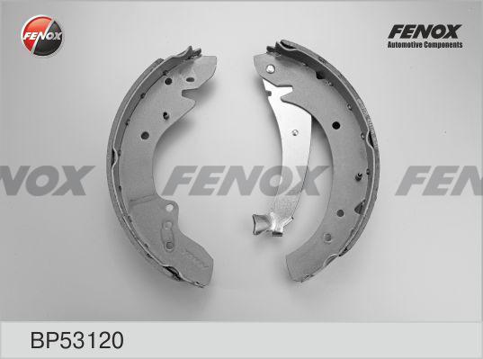 Fenox BP53120 - Комплект гальм, барабанний механізм autocars.com.ua