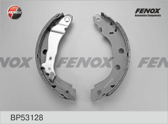 Fenox BP53128 - Комплект гальм, барабанний механізм autocars.com.ua