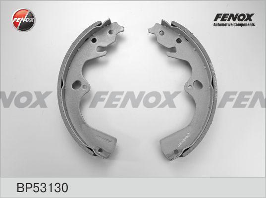 Fenox BP53130 - Комплект тормозных колодок, барабанные autodnr.net