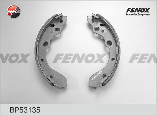 Fenox BP53135 - Комплект тормозных колодок, барабанные autodnr.net