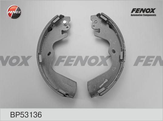 Fenox BP53136 - Комплект тормозных колодок, барабанные avtokuzovplus.com.ua