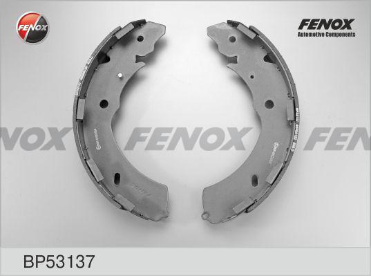Fenox BP53137 - Комплект гальм, барабанний механізм autocars.com.ua
