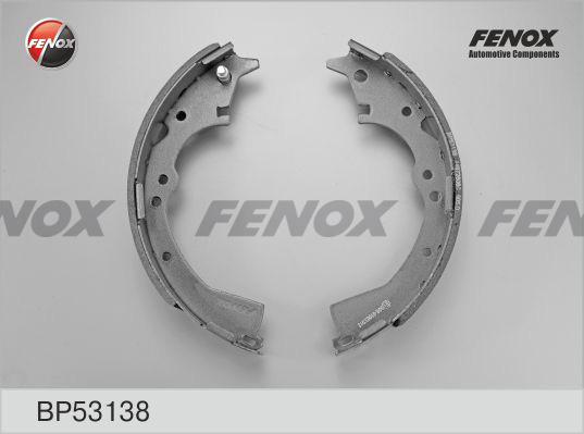 Fenox BP53138 - Комплект тормозных колодок, барабанные avtokuzovplus.com.ua