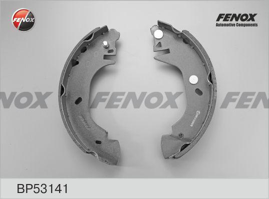 Fenox BP53141 - Комплект тормозных колодок, барабанные autodnr.net