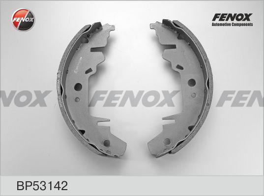 Fenox BP53142 - Комплект тормозных колодок, барабанные autodnr.net