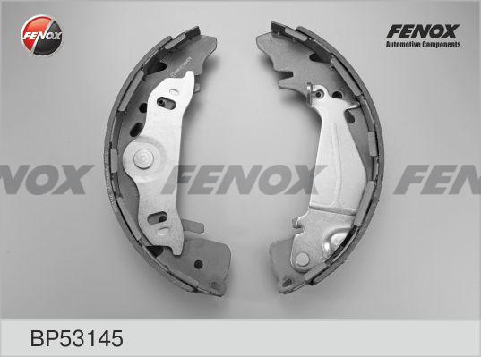 Fenox BP53145 - Комплект тормозных колодок, барабанные autodnr.net
