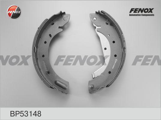 Fenox BP53148 - Комплект гальм, барабанний механізм autocars.com.ua