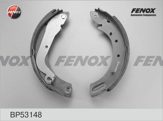 Fenox BP53148 - Комплект гальм, барабанний механізм autocars.com.ua