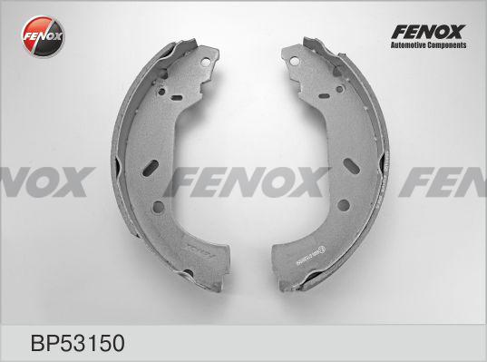 Fenox BP53150 - Комплект тормозных колодок, барабанные avtokuzovplus.com.ua