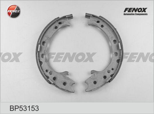 Fenox BP53153 - Комплект гальм, барабанний механізм autocars.com.ua