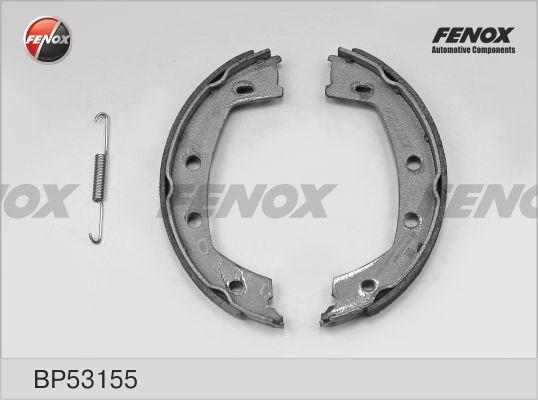 Fenox BP53155 - Комплект гальм, барабанний механізм autocars.com.ua