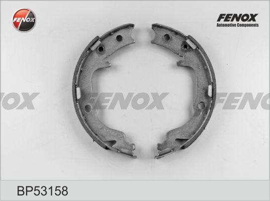 Fenox BP53158 - Комплект тормозных колодок, барабанные avtokuzovplus.com.ua