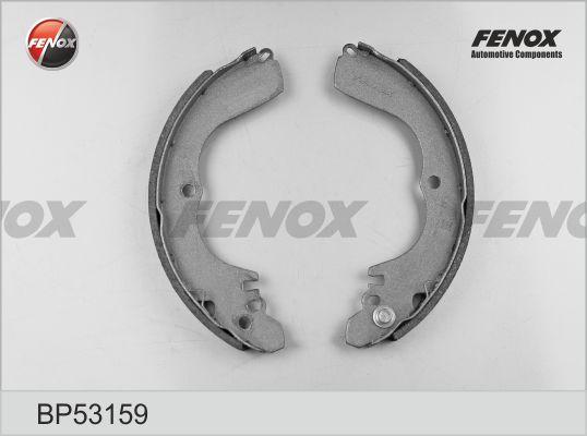Fenox BP53159 - Комплект тормозных колодок, барабанные autodnr.net