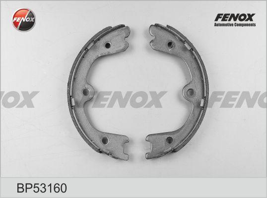 Fenox BP53160 - Комплект тормозных колодок, барабанные avtokuzovplus.com.ua