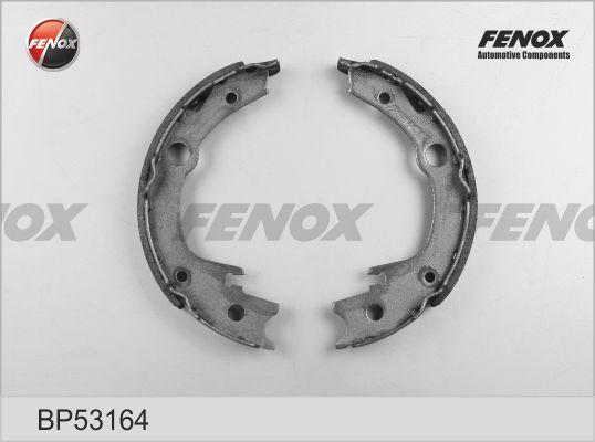 Fenox BP53164 - Комплект тормозных колодок, барабанные autodnr.net