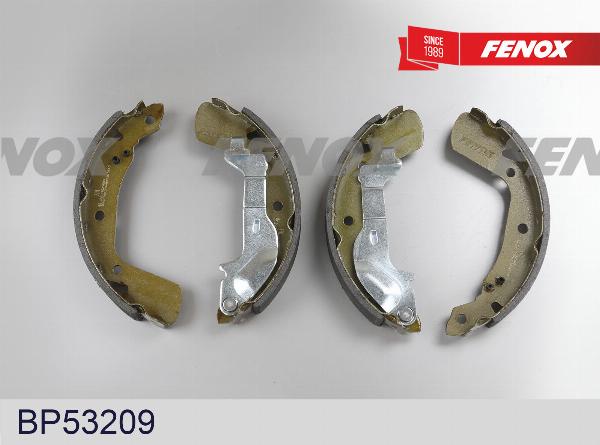 Fenox BP53209 - Гальмівні колодки, дискові гальма autocars.com.ua