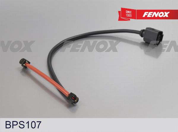 Fenox BPS107 - Покажчик зносу, накладка гальмівної колодки autocars.com.ua