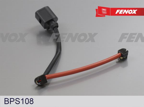 Fenox BPS108 - Покажчик зносу, накладка гальмівної колодки autocars.com.ua