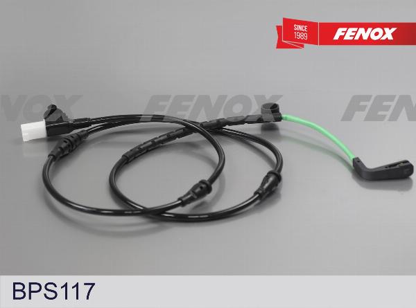 Fenox BPS117 - Покажчик зносу, накладка гальмівної колодки autocars.com.ua