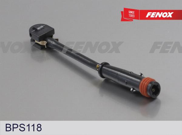 Fenox BPS118 - Покажчик зносу, накладка гальмівної колодки autocars.com.ua