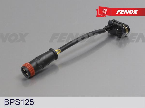 Fenox BPS125 - Покажчик зносу, накладка гальмівної колодки autocars.com.ua