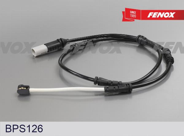 Fenox BPS126 - Покажчик зносу, накладка гальмівної колодки autocars.com.ua