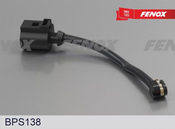Fenox BPS138 - Покажчик зносу, накладка гальмівної колодки autocars.com.ua