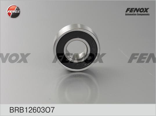 Fenox BRB12603O7 - Підшипник з боку приводу, генератор autocars.com.ua