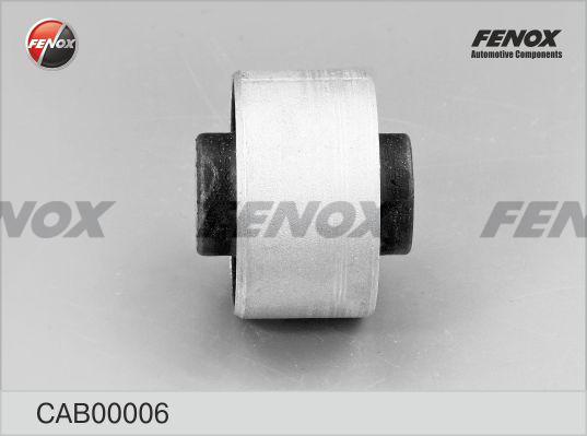 Fenox CAB00006 - Сайлентблок, важеля підвіски колеса autocars.com.ua