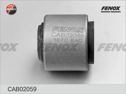 Fenox CAB02059 - Сайлентблок, рычаг подвески колеса avtokuzovplus.com.ua