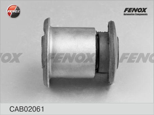 Fenox CAB02061 - Сайлентблок, важеля підвіски колеса autocars.com.ua