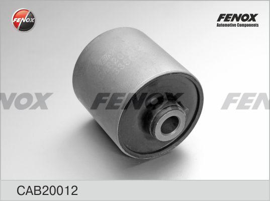 Fenox CAB20012 - Сайлентблок, рычаг подвески колеса autodnr.net