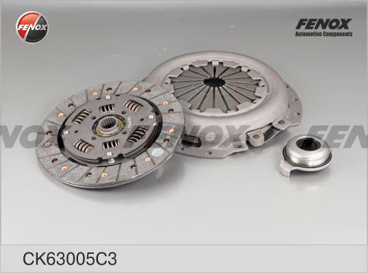 Fenox CK63005C3 - Комплект сцепления autodnr.net
