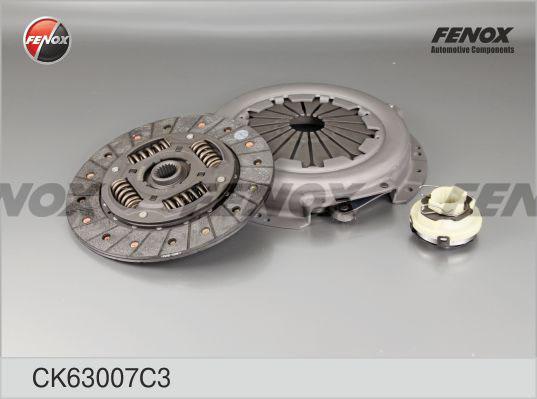 Fenox CK63007C3 - Комплект зчеплення autocars.com.ua