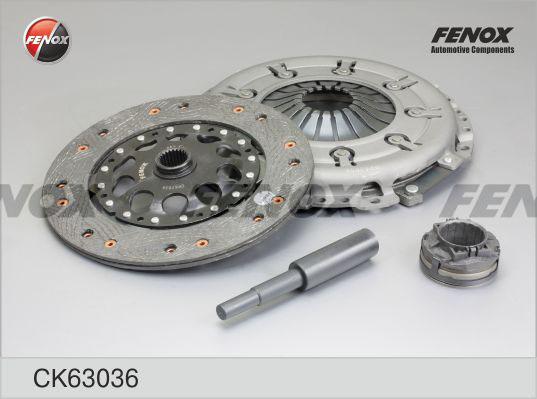 Fenox CK63036 - Комплект зчеплення autocars.com.ua
