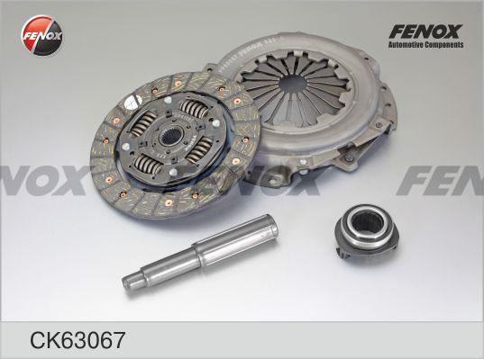 Fenox CK63067 - Комплект сцепления avtokuzovplus.com.ua