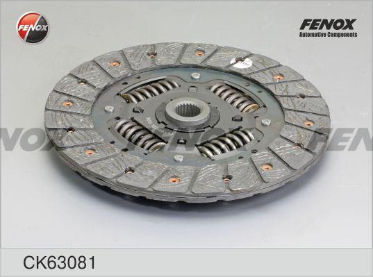 Fenox CK63081 - Комплект зчеплення autocars.com.ua