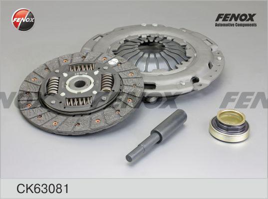Fenox CK63081 - Комплект сцепления avtokuzovplus.com.ua