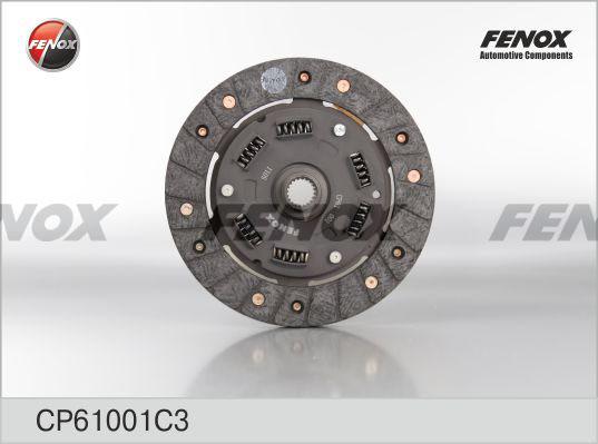 Fenox cp61001c3 - Диск сцепления, фрикцион autodnr.net