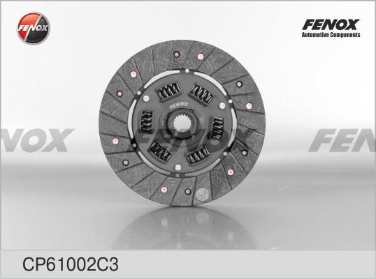 Fenox CP61002C3 - Диск зчеплення autocars.com.ua